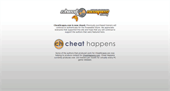 Desktop Screenshot of cheatscapes.com